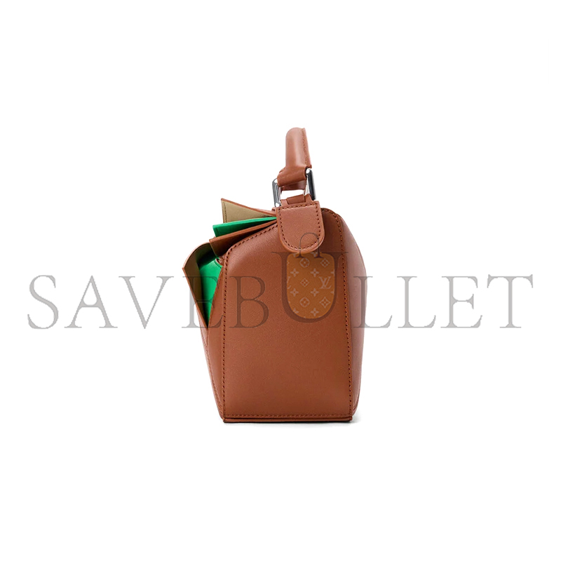 LOEWE SMALL LAYERED PUZZLE BAG IN CLASSIC CALFSKIN A510S21XDQ (24*16.5*10.5cm)